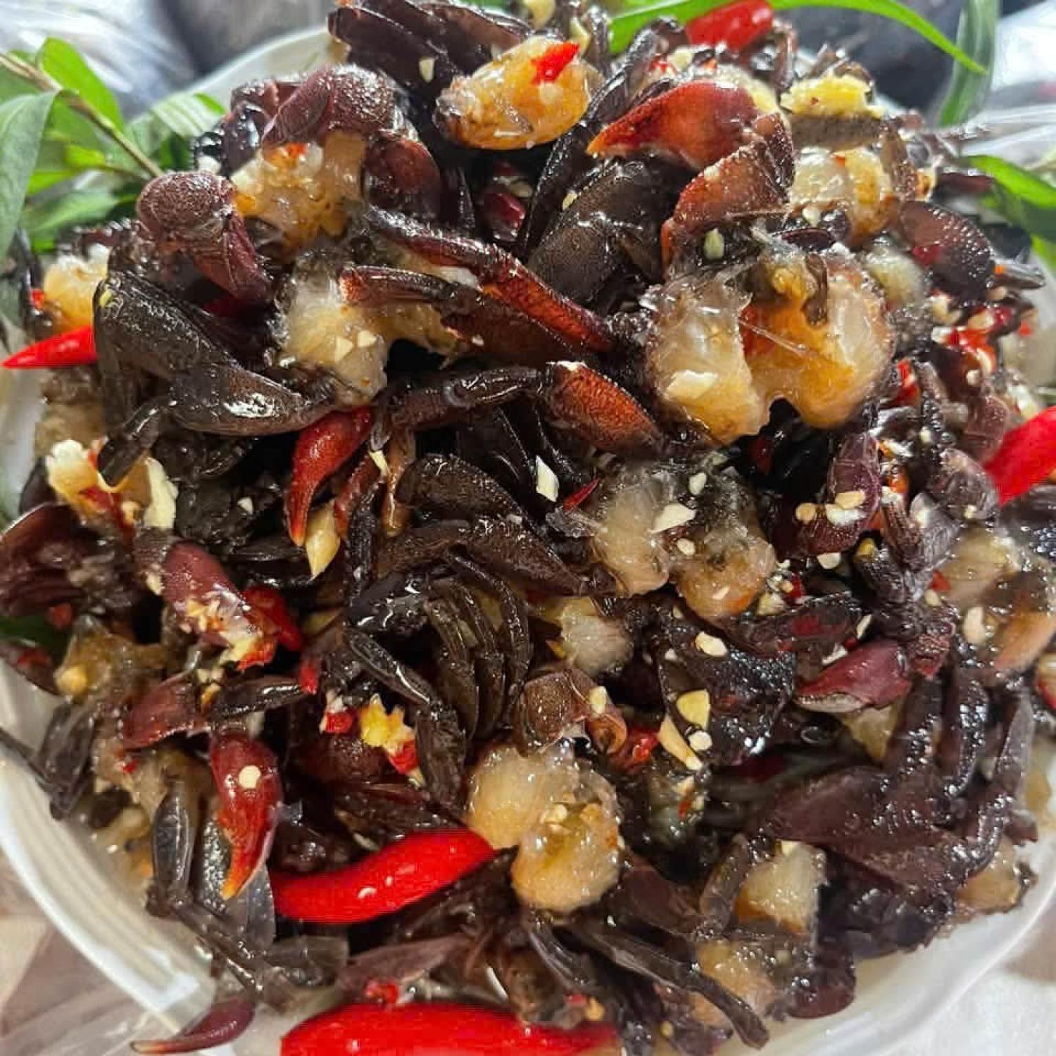 Mắm ba khía trộn sẵn