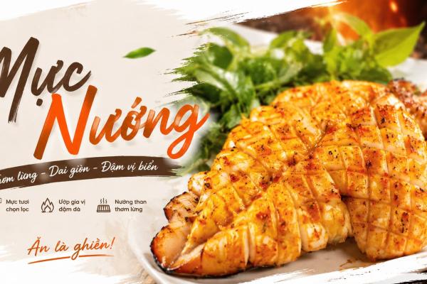 Mực Nướng – Thơm Ngon Từ Hải Sản Tươi