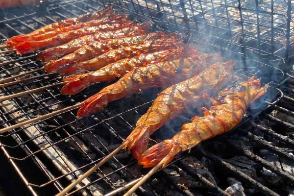 Tôm Sú Nướng – Giữ Trọn Vị Ngọt Của Hải Sản Tươi